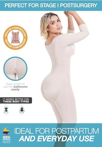 Sonryse M105BF Fajas Colombianas Post Surgery Compression Garments after Liposuction BBL & Lipo Stage 1 Faja2