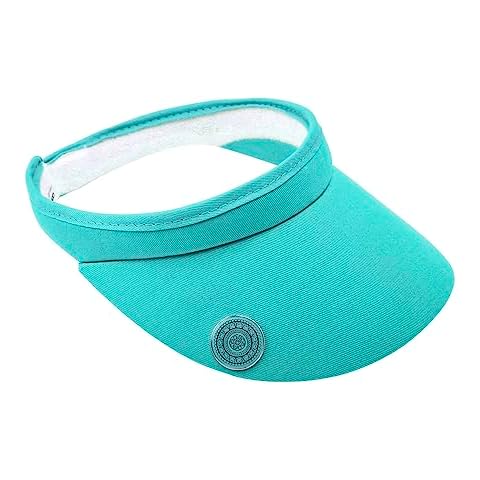 Surprizeshop Women's Golf Visor with Magnet Cover