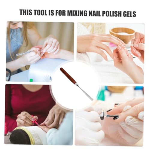 Herramientas para Arte de Uñas Paletas de Mezcla 3 piezas miniatura 3