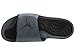 Nike Men's Jordan Hydro 5 Cool Grey Metalic Hematitie Black Slide Sandals (12 D(M) US)