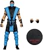 Figura de acción McFarlane Toys Mortal Kombat Klassic Sub-Zero de 7 pulgadas | Ola 1 de figuras clásicas de Mortal Kombat de 7 pulgadas - Sub-Zero 4