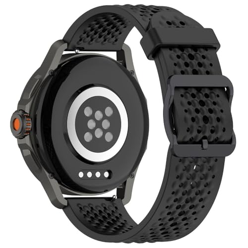 Image of AONES 22mm Watch Strap for Armani Exchange Drexler Axt2000 Smartwatch