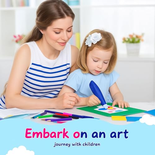 Image of GRAPHENE Spray Art Graffiti Pen Drawing Electric Airbrush Sprayer Marker Set 12 Colours Electric Cordless Rechargeable Airbrush Blow Pen Washable Watercolor Spray Paint Stencils for Kid Gift