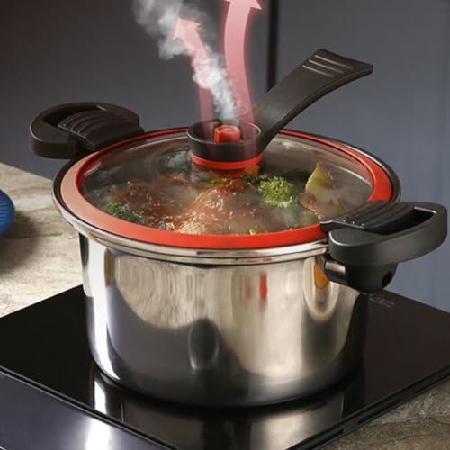 Olla a presión de acero inoxidable 3.5 L miniatura 3