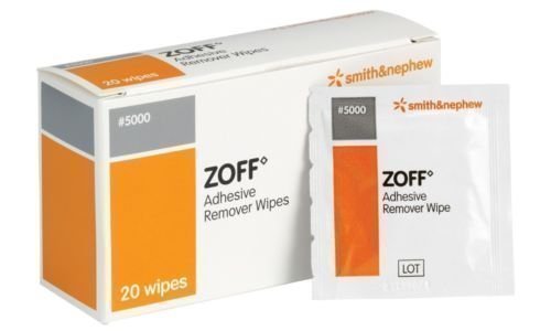 Zoff Adhesive Remover Wipes In Sachets 20 by Zoff