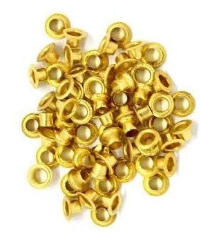 Nimida® Brass Eyelets Without Washers for Leather Craft, Scrapbooking, DIY Crafts, Bags, Tarpaulin (250, #4 Outer 7.10 mm Inner 3.60 mm)-image-31