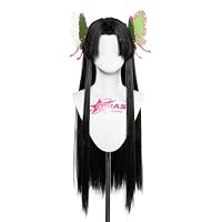 Amazon.co.jp: 耐熱 コスプレ ウィッグ 鬼滅の刃 胡蝶カナエ 無料で