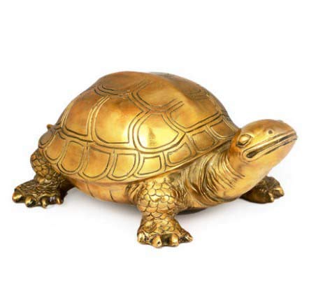 Statue de tortue en cuivre pur H3TF5J décoration d'intérieur et objet de collection