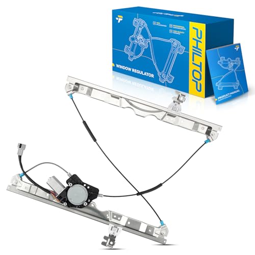 Image of PHILTOP Front Left Driver Side 748-524 Power Window Regulator w /Motor