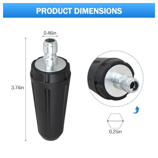 NyxVeil 3600 PSI Turbo Pressure Washer Nozzle