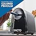 X-ACTO Pencil Sharpener, Mighty Mite Electric Pencil Sharpener, With Pencil Saver®, SafeStart® Motor, Black, 1 Count - Home, Office, School, Teacher Supplies