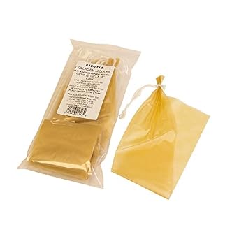 The Sausage Maker - Collagen Sausage Casings, 65mm 2 1/2" x 18", Pre-Tied 20pcs