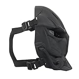 DEARMAMY Science Fiction Full Face Mask Breathable Costume for Cosplay Outdoor Activities and Festivals for Masquerade and Halloween Events