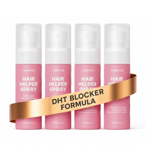 Trybello Hair Helper Spray | DHT Blocker Hair Growth Serum with Biotin