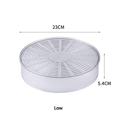 Couverture d'isolation des aliments avec cloche transparente contre la poussière - 6