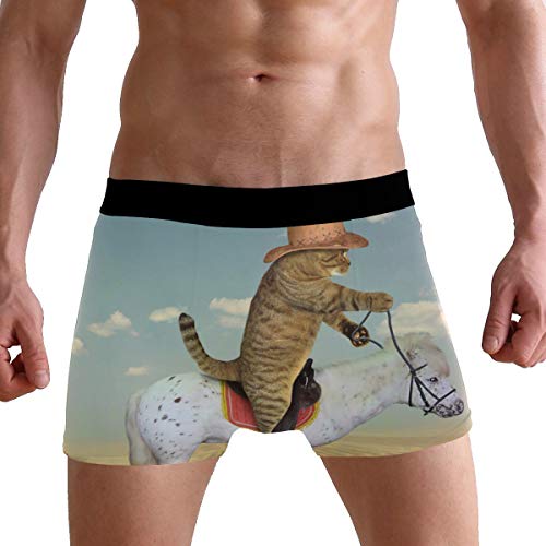 Funny Burrowing Owl Men Boxer Briefs Men's Underwear Comfort Soft Boxer Briefs3
