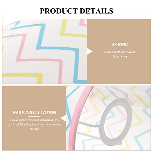 Replacement Color Lampshade Bedroom Fabric Xx Chandeliers Wave On Cover Table Fixture Cloth Shade Light Wall Wavy Replacement, Nursery For Barrel Repacement Shades, #TOP7