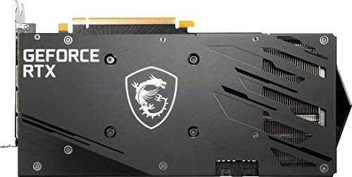 MSI GeForce RTX 3060 GAMING X 12G Gaming Graphics Card - 12GB GDDR6, 1837MHz, PCI Express Gen 4, 192-bit, 3x DP v 1.4a, HDMI 2.1 (Supports 4K)