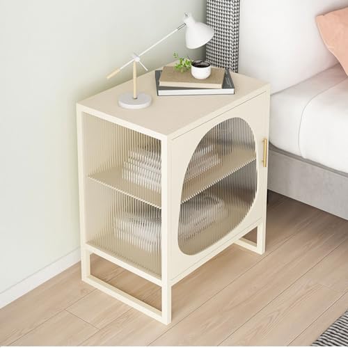 Table de nuit de chambre à coucher compacte contre le désordre - 7