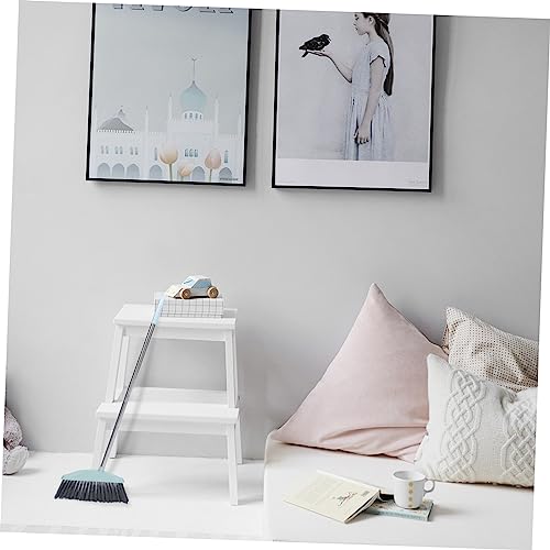 GRADENEVE Haushaltsreinigungsbesen Langer Griff für die Küche Besen aus weichem Material für den Heimgebrauch Zimmerbesen mit Metallspitze – Bild 4