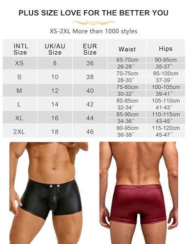 Bóxer sexy para hombre con cierres que eliminan la incomodidad en la lencería íntima 6