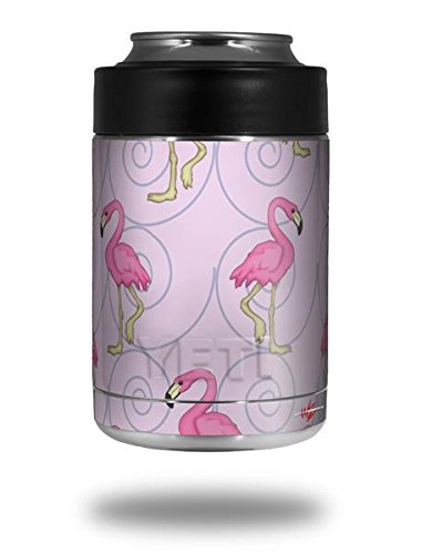 Flamingos on Pink - Decal Style Skin Wrap fits Yeti Rambler Colster and RTIC Can (Cooler NOT Included)