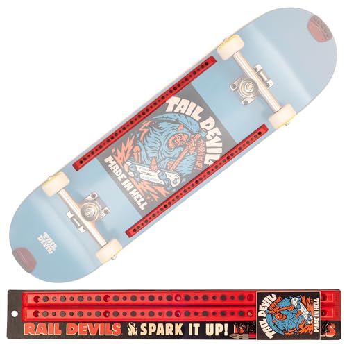 Rail Devils Spark Skateboard Rails with Flints