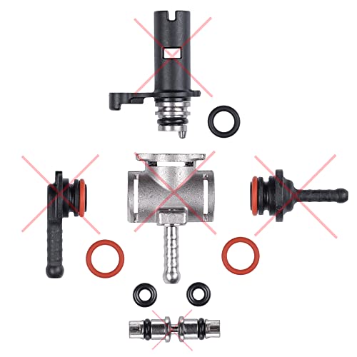 SW-K onderhoudsset afdichting voor supportventiel stoomventiel zetgroep geschikt voor Phillips Saeco Spidem Gaggia Set-19 - Image 6