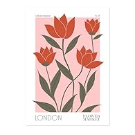 OUR ART: The Flower Market Poster Collection features vibrant and artistic floral prints inspired by bustling flower markets. Each poster showcases richly colored bouquets, delicate blossoms, and charming market scenes, blending botanical beauty with...