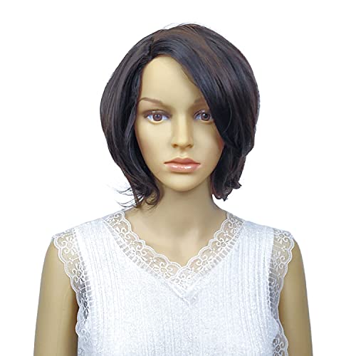 QueenYoung Wig Bob Short Straight Wigs for Women, Charming Natural Wigs for Black Women Wigs Hair(FS4/30)