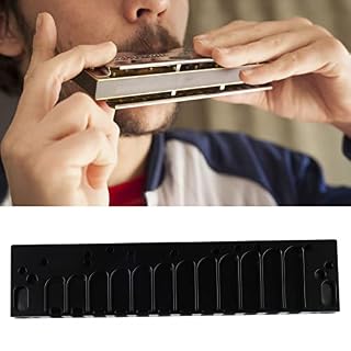 Omabeta Peigne Harmonica, Peigne Harmonica Instrument Léger en Alliage d'Aluminium Résistant à la Rouille avec 12 Trous pour la Performance pour Débutant – Image 4