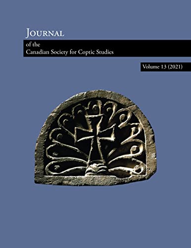 Journal of the Canadian Society of Coptic Studies 2021