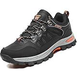 VTASQ Chaussures de Randonnée Escalade pour Homme Chaussures de Randonnée en Plein Air Imperméable Respirant Antidérapant Bottes de Trekking Promenades Voyages Sneakers Noir 40EU