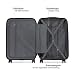 bugatti Lima Hartschalenkoffer 67x45x27,5 cm, 58,1L, 4-Rollen mit TSA-Schloss, Schwarz