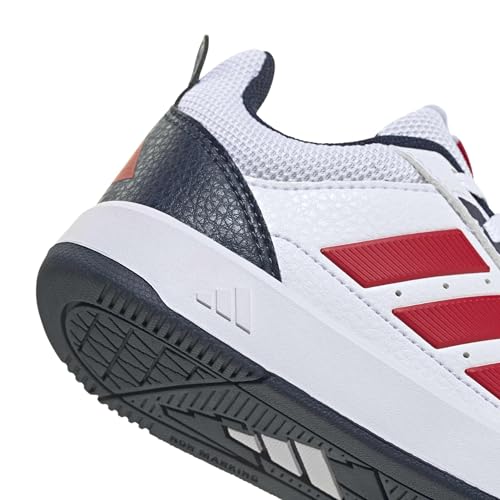 adidas Unisex Kinder Tensaur Sport 3.0 Kids Shoes, FTWR White/Collegiate Red/Collegiate Navy, 38 EU – Ansicht 4