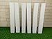DecoPorex Polystyrene Foam Blocks 5cm x 5cm x 20cm (12 Pack) for Crafts - Rectangular Polystyrene Bricks for Arts and Crafts - White