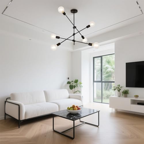 Image of Noamus 20 Pack Matte Black M10 Threaded Extension Rod, 12 Inches Chandelier Hanging Rods for Pendant Light, Kitchen Island Lighting, Lamp Fixture Down-rods&Stems, Dining Room, Living Space (30cm)