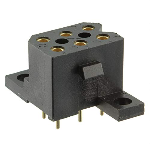 CONN RCPT 6POS 0.2 GOLD PCB