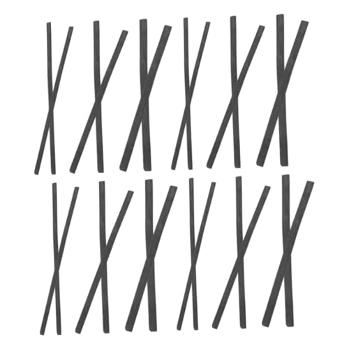 AUTSUPPL 25 piezas Palos de Comprimido para Dibujo Profesional Palitos de Artista Duraderos para Sombreado y Bocetos Lápices para Esbozar y Fáciles de Transportar