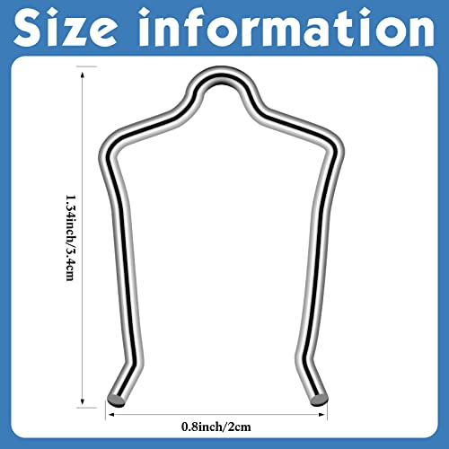 4 Pieces 96914 Retainer Clip, Replacement Cartridge Repair Clips Compatible With Moen 1222 Faucet Value, Cartridge Removal Tool For One-Handle Posi Temp Tub Shower Faucet Cartridge Replacement #TOP1