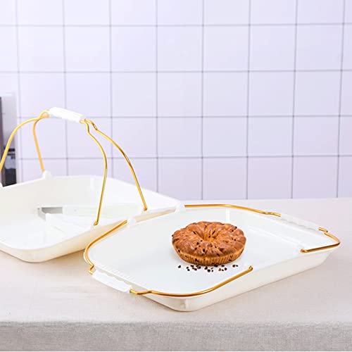 Plateau polyvalent avec anse pour un transport fluide et stable