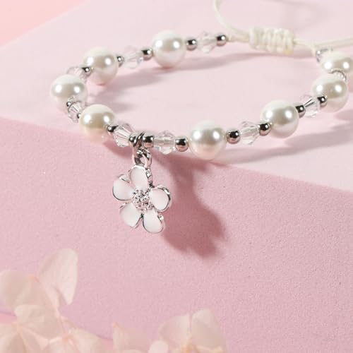 Flower Girl Proposal Bracelet,Thank You for Being Our Flower Girl Bridesmaid Wedding Gifts With Jewelry Box3