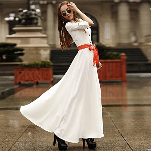 Worry-Free Women's Silk Cloth Bow Tie Waist Belts for Clothing Accessories Bandage Dresses3