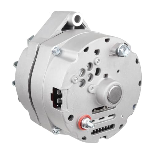 Image of New 1 Wire Self Exciting Alternator High Output 120A compatible with Pontiac Buick Cadillac Chevy GM 350 SBC BBC 10SI Replacement#7127SEN, 334-2114, ADR0173, ADR0325, ADR0335, 400-12370, 20-102-7