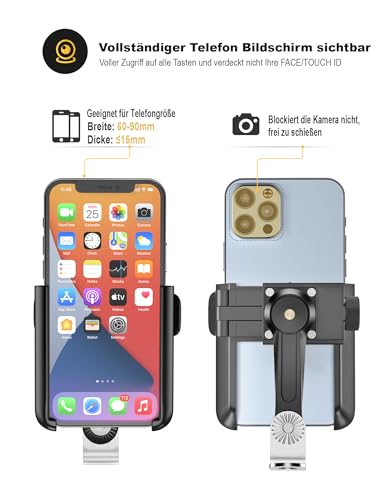 Motorrad Handyhalterung von Grefay für Smartphones