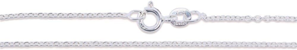 CHOOSE YOUR CLASP Sterling Silver 1.2mm Cable Chain Necklace - Image 2