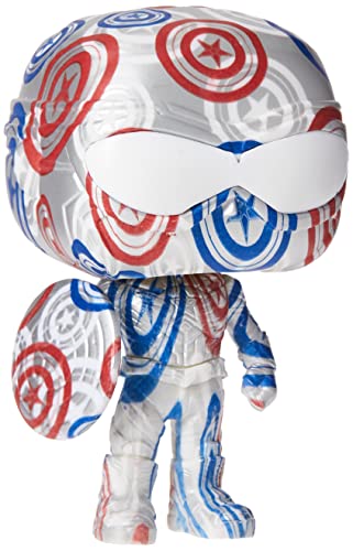 Funko Pop Marvel Falcon &Amp; The Winter Soldier Artist Series Patriotic Age Falcon Edicion Especial 56153