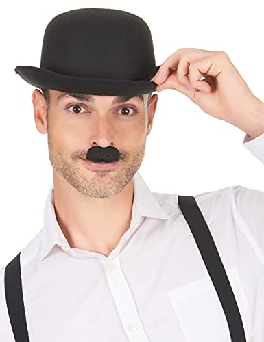 DEGUISE TOI Bigode Chaplin preto adulto