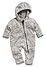 Playshoes Baby-Unisex Strickfleece-Overall Schneeanzug, Grau (Grau 33), 68