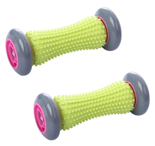 Image of Bodylastics 2 x Foot Massage Rollers for Plantar Fasciitis Pain Relief Ergonomic Designed for Reflexology Deep Tissue Muscle Recovery